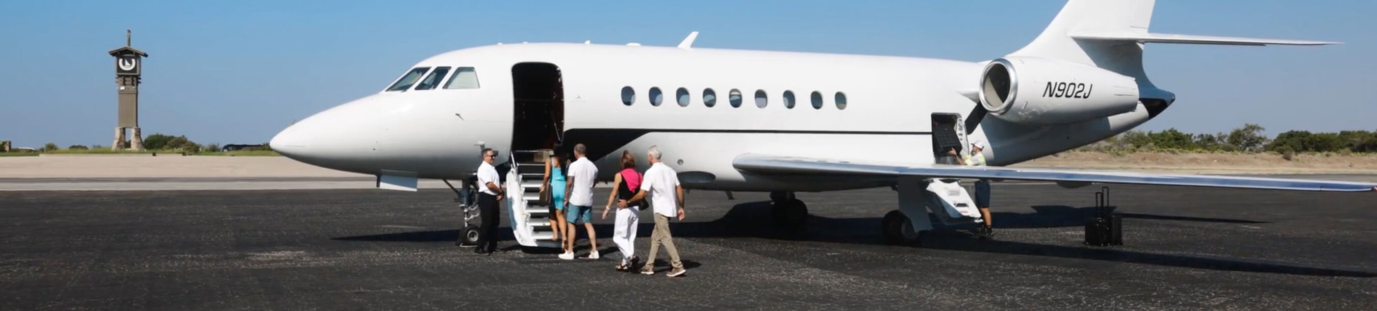 plane on runway