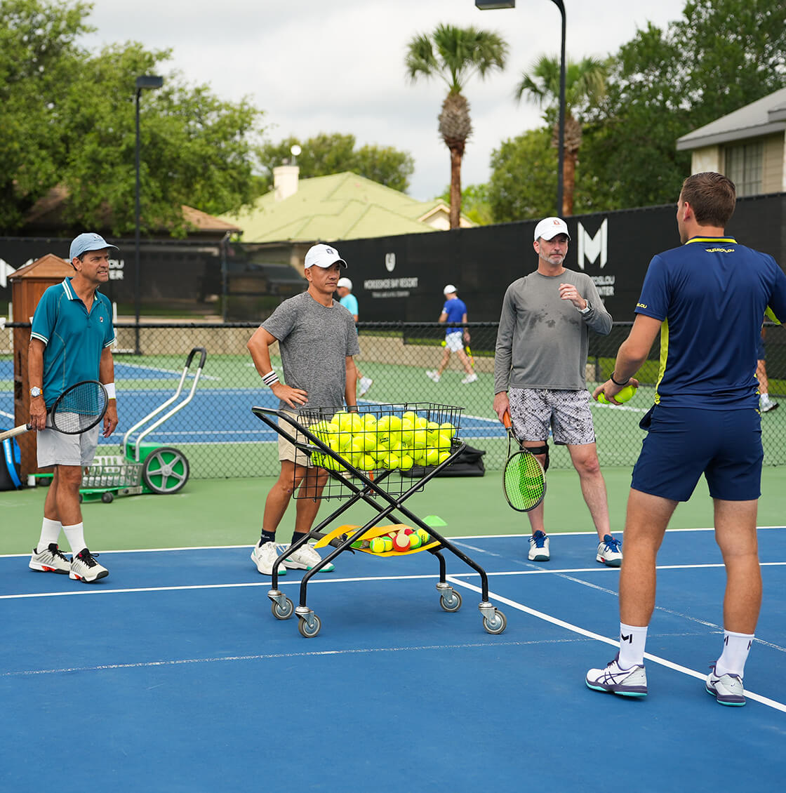 adult tennis lesson