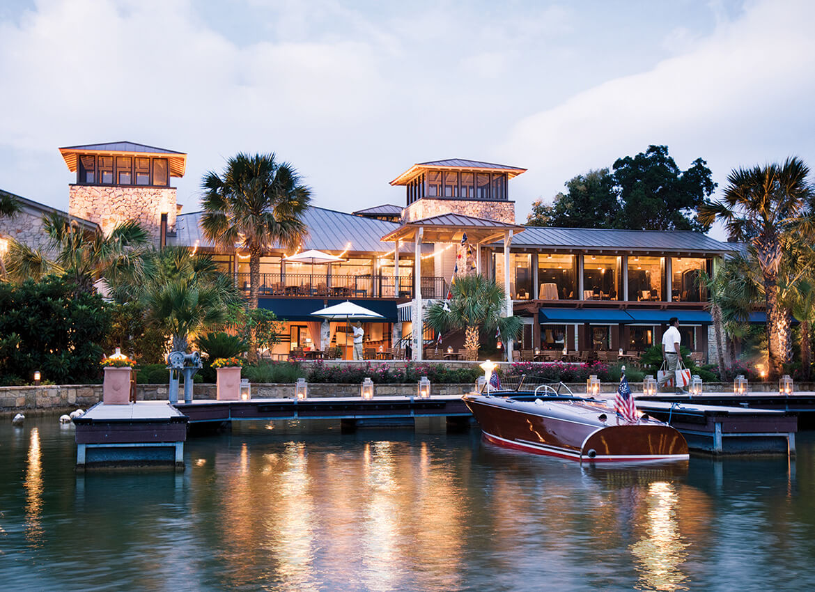 yachts at dock