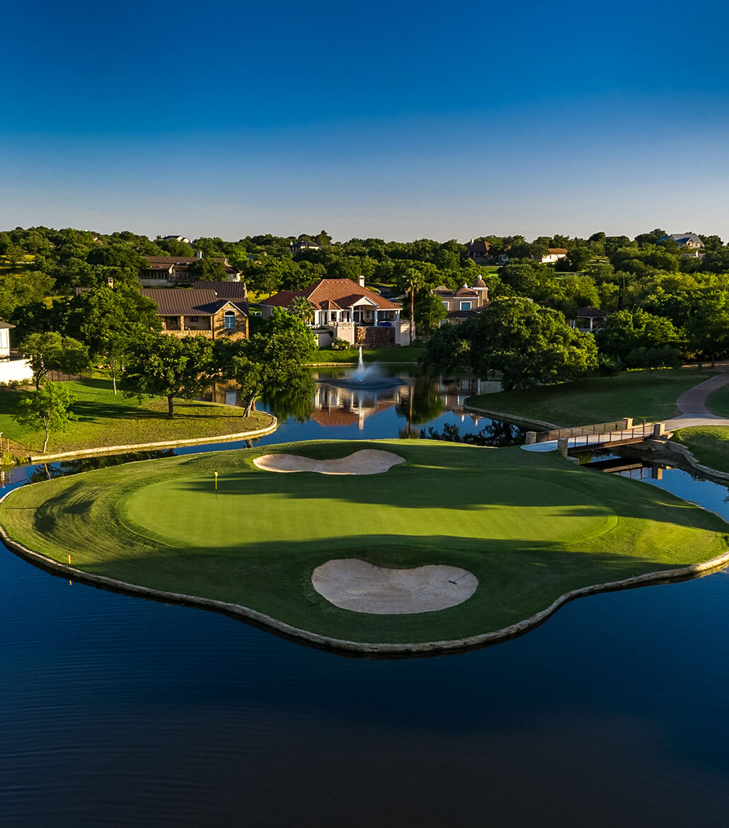 aerial view of club exterior